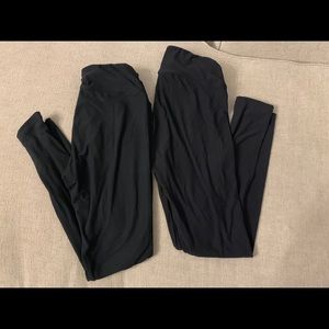 Black lularoe leggings